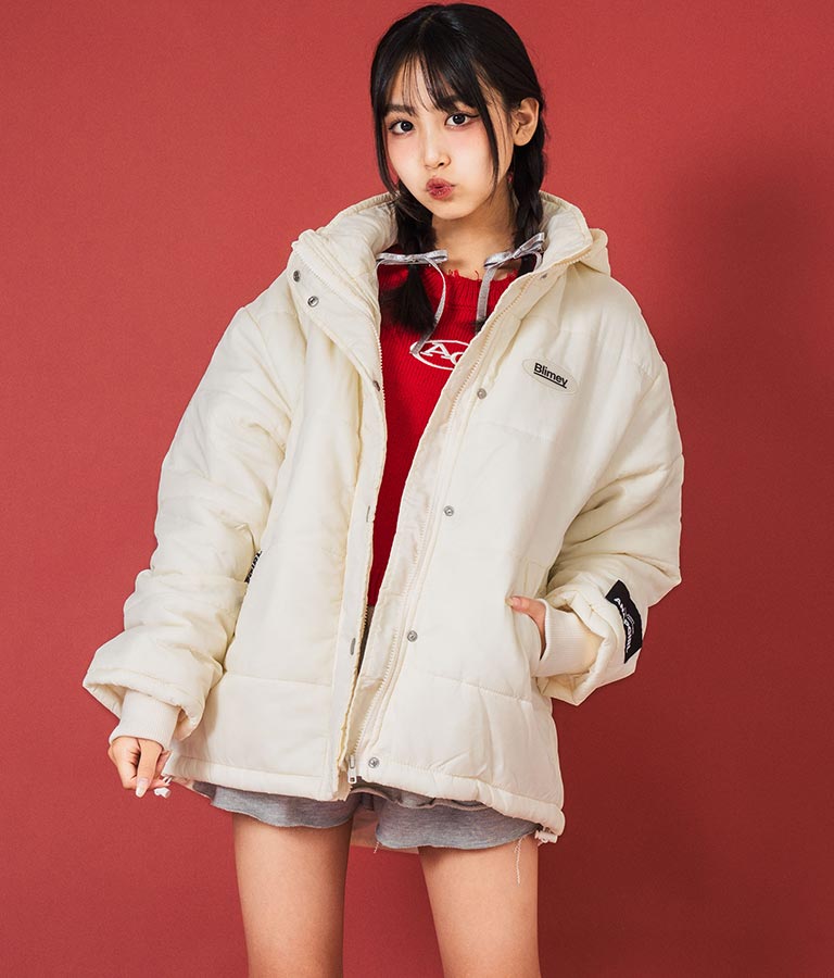 エコクラウド 中綿 ブルゾン コート 916-7235