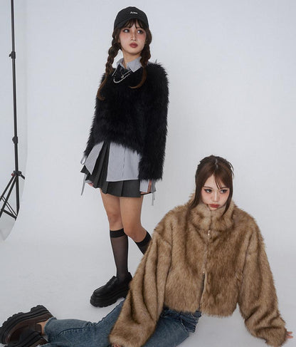 【ティーンズライン】フェイクレザー プリーツ スカート 911-7595