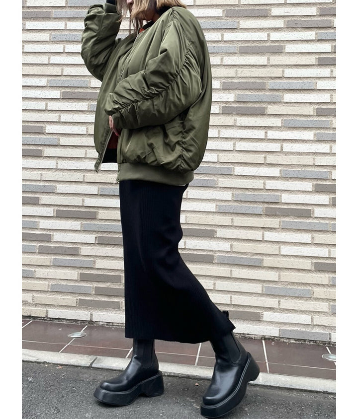サイドゴア 厚底 ブーツ 799-9097