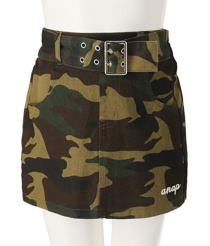 太ベルト デザイン インパン付 スカート 421-3332