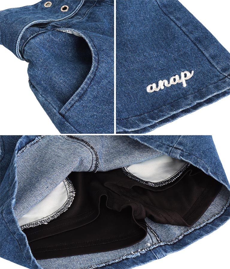 太ベルト デザイン インパン付 スカート 421-3332