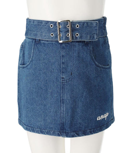 太ベルト デザイン インパン付 スカート 421-3332