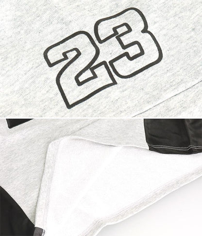 【ティーンズライン】袖 ジップ ゲーム ロゴ オーバー スウェット トップス (M、Lサイズ展開) 913-7576