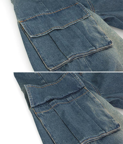 フロント スター デニム パンツ