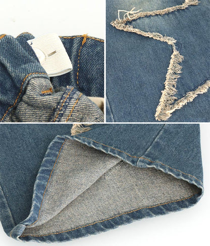 フロント スター デニム パンツ 912-7583