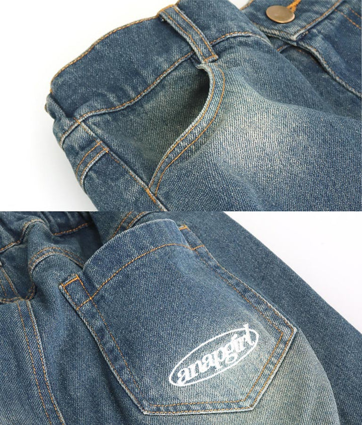フロント スター デニム パンツ 912-7583