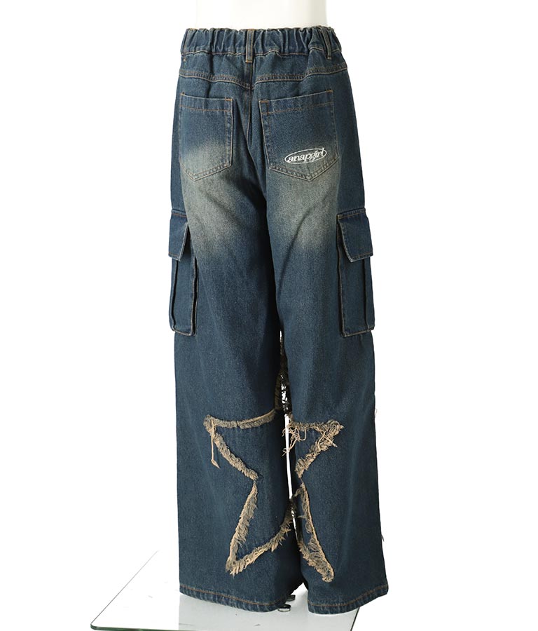 フロント スター デニム パンツ 912-7583