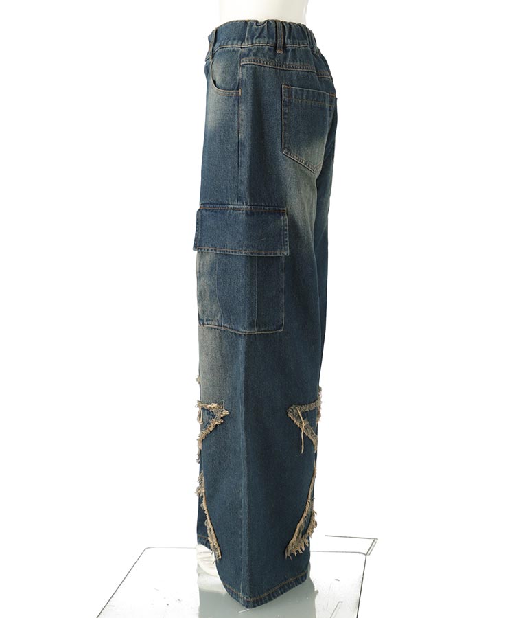 フロント スター デニム パンツ 912-7583