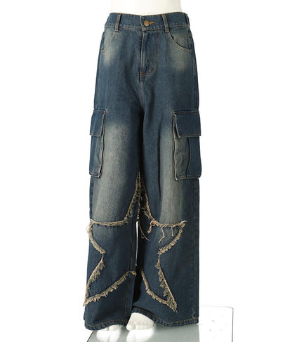 フロント スター デニム パンツ 912-7583