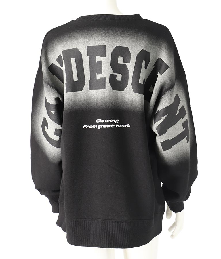 ANAP R+S【リラスポ】バック プリント オーバー スウェット 裏毛 トップス (ユニアイテム) 913-7587