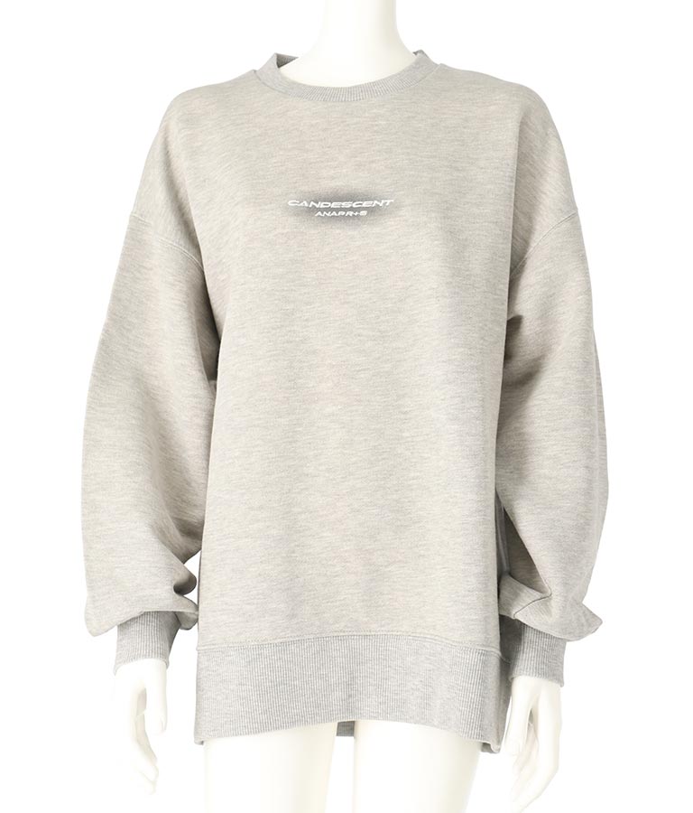 ANAP R+S【リラスポ】バック プリント オーバー スウェット 裏毛 トップス (ユニアイテム) 913-7587