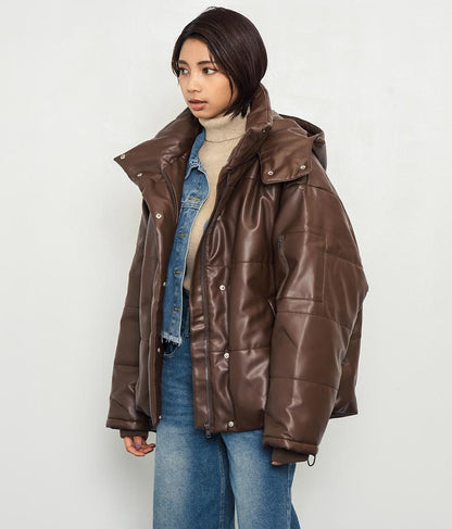 2WAY エコクラウド 中綿 オーバー フード ブルゾン 796-8978