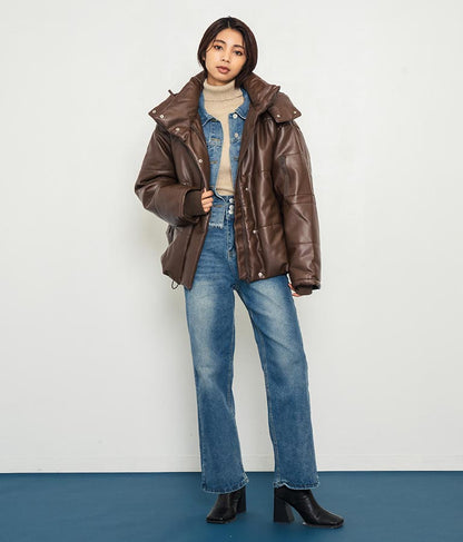 2WAY エコクラウド 中綿 オーバー フード ブルゾン 796-8978