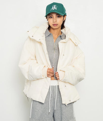 2WAY エコクラウド 中綿 オーバー フード ブルゾン 796-8978