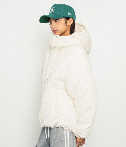 2WAY エコクラウド 中綿 オーバー フード ブルゾン 796-8978