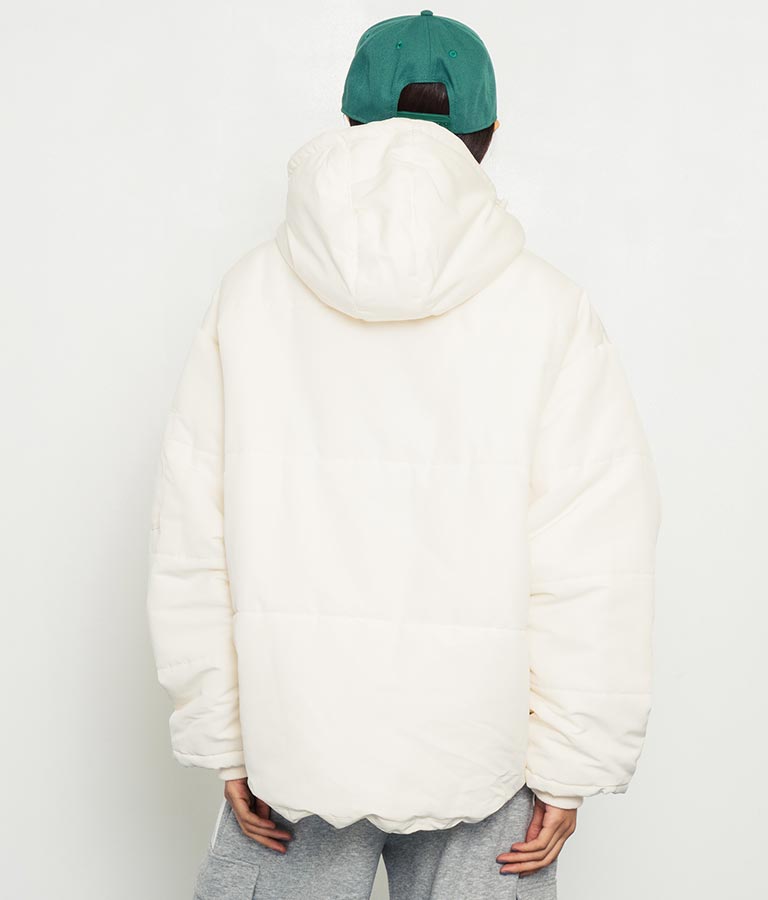 2WAY エコクラウド 中綿 オーバー フード ブルゾン 796-8978