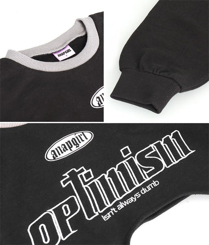 ガーター ショート スウェット トップス 913-7578