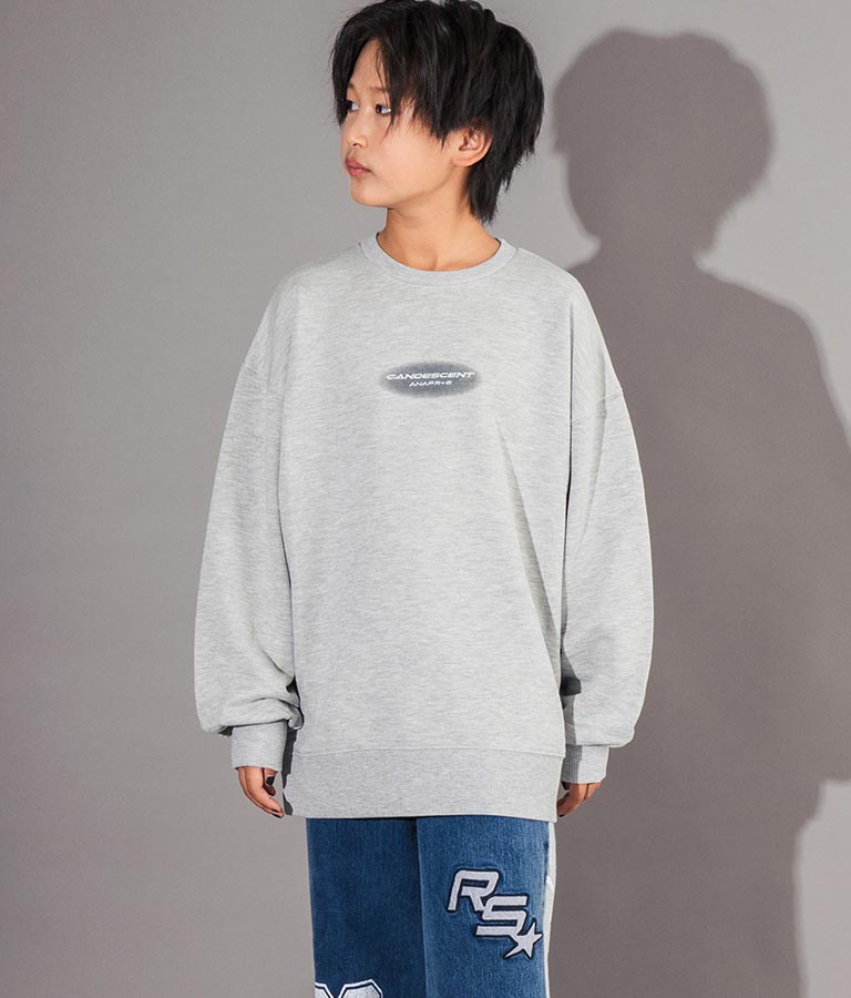 ANAP R+S【リラスポ】バック プリント オーバー スウェット 裏毛 トップス (ユニアイテム) 913-7587