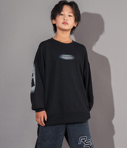 ANAP R+S【リラスポ】バック プリント オーバー スウェット 裏毛 トップス (ユニアイテム) 913-7587