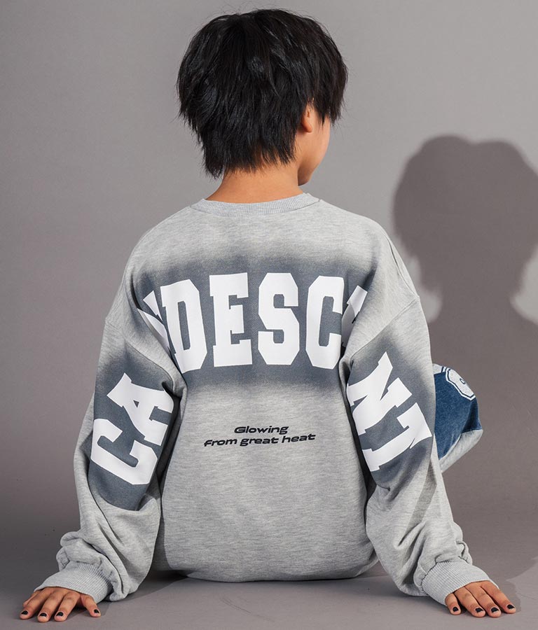 ANAP R+S【リラスポ】バック プリント オーバー スウェット 裏毛 トップス (ユニアイテム) 913-7587