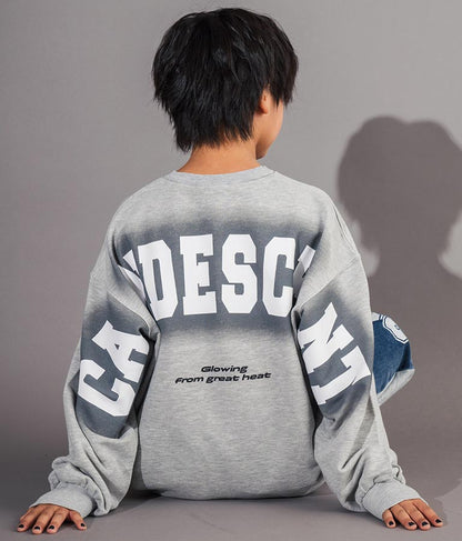 ANAP R+S【リラスポ】バック プリント オーバー スウェット 裏毛 トップス (ユニアイテム) 913-7587