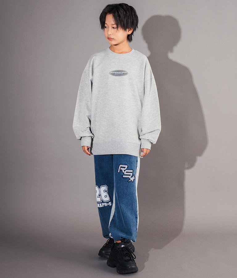 ANAP R+S【リラスポ】バック プリント オーバー スウェット 裏毛 トップス (ユニアイテム) 913-7587