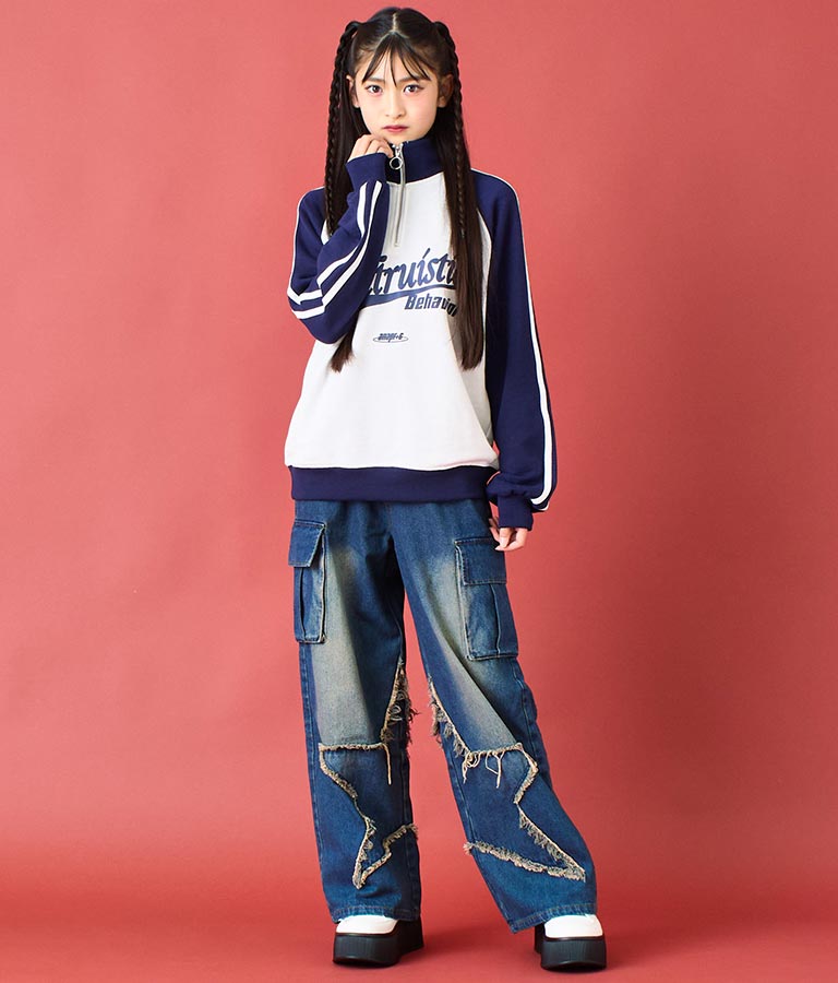 フロント スター デニム パンツ 912-7583