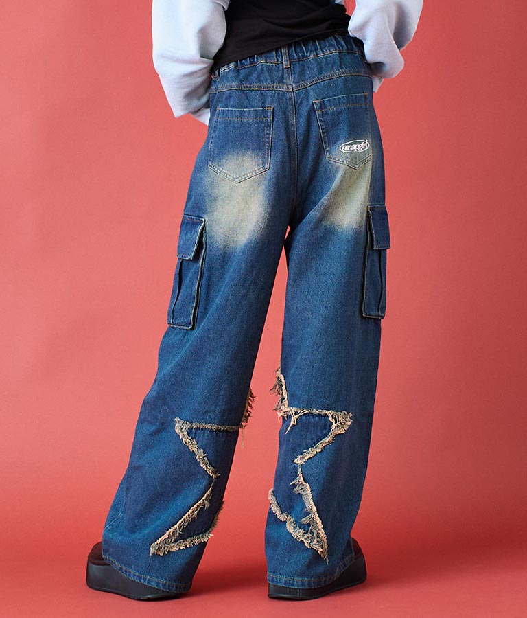 フロント スター デニム パンツ 912-7583