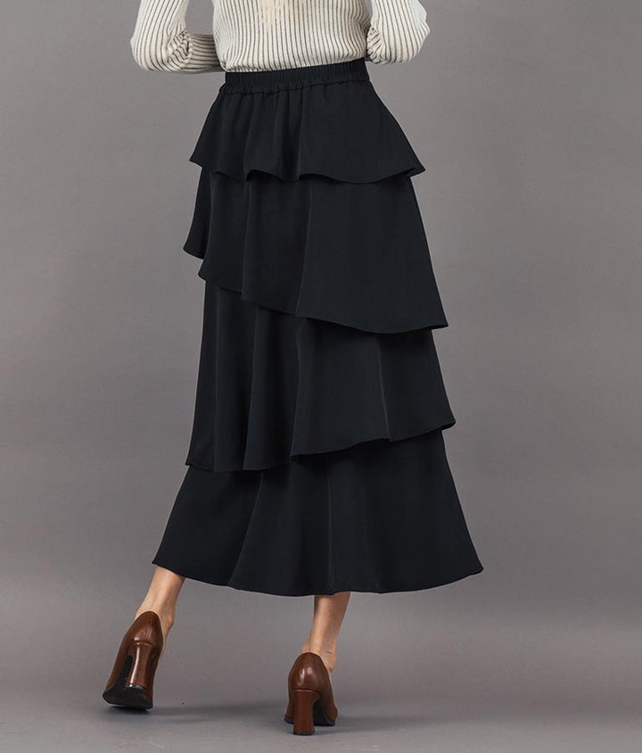 アシンメトリー ティアード スカート 361-9562