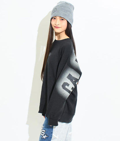 ANAP R+S【リラスポ】バック プリント オーバー スウェット 裏毛 トップス (ユニアイテム) 913-7587