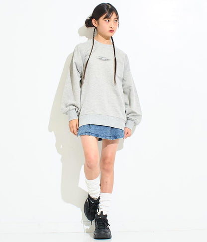 ANAP R+S【リラスポ】バック プリント オーバー スウェット 裏毛 トップス (ユニアイテム) 913-7587