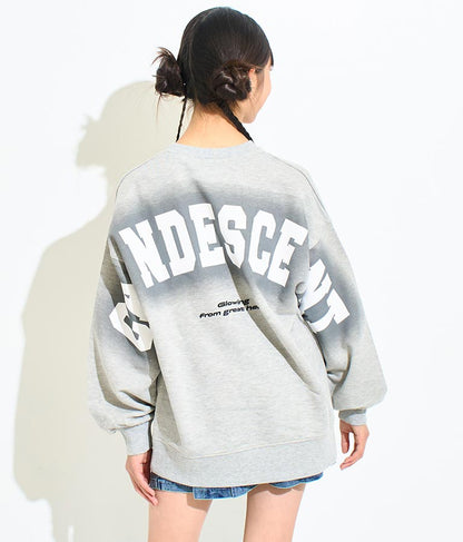 ANAP R+S【リラスポ】バック プリント オーバー スウェット 裏毛 トップス (ユニアイテム) 913-7587