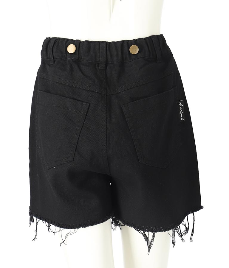 2WAY デザイン デニム ワイド パンツ 912-7603