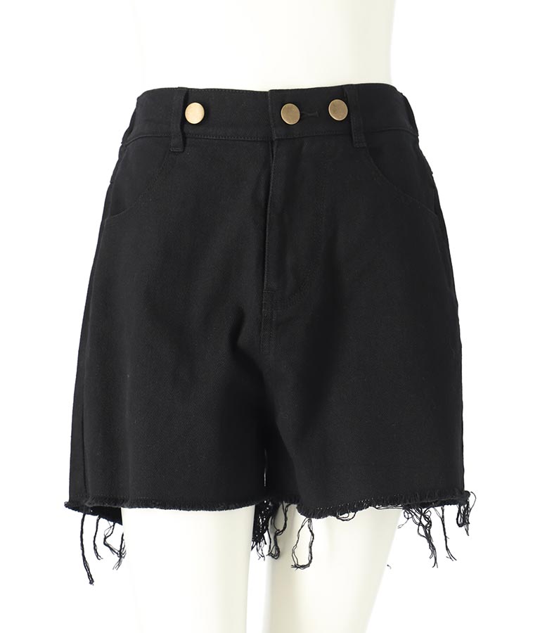 2WAY デザイン デニム ワイド パンツ 912-7603