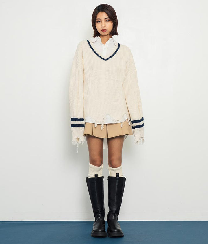 サイドゴアロングブーツ 799-8955
