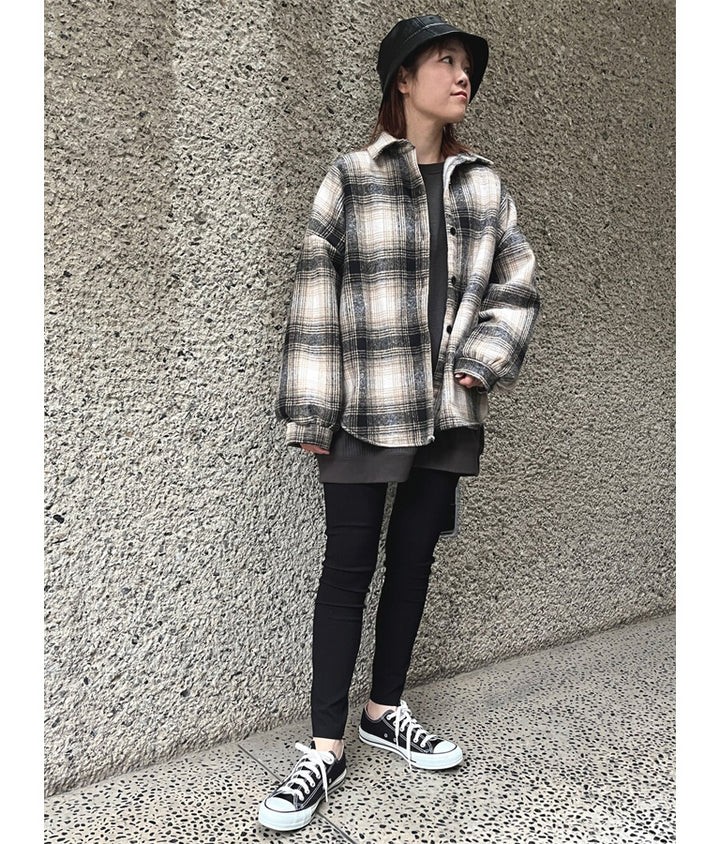 フェイクレザー×ツイルリバーシブルバケットハット 159-5500