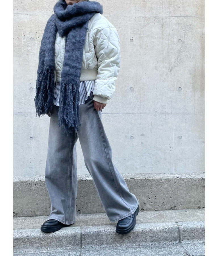 キルティング クロップド ジャケット ブルゾン 156-5533