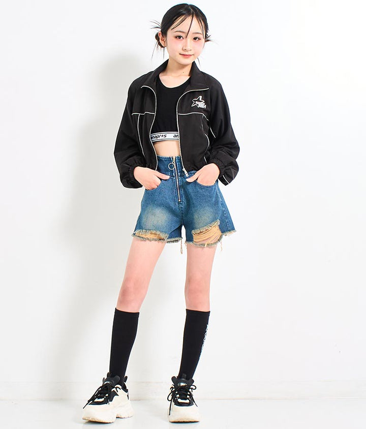ロゴ ハイソックス (抗菌防臭加工) 919-7627