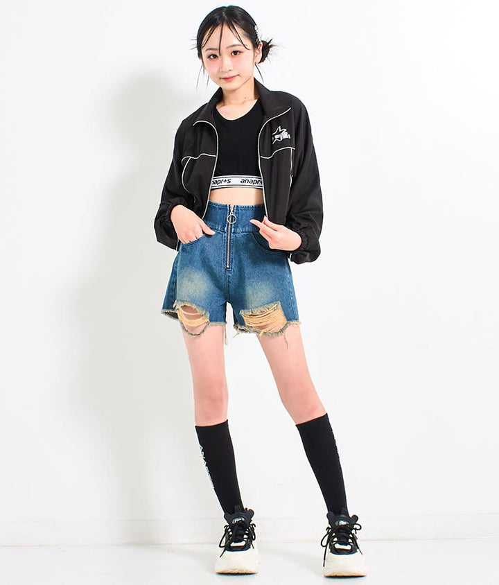 ロゴ ハイソックス (抗菌防臭加工) 919-7627
