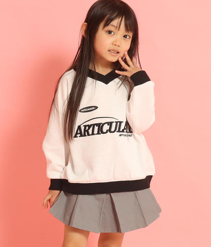 ゲーム シャツ ビッグ スウェット トップス【ジュニアお揃い】【親子お揃い】 423-3340