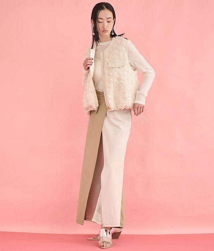 EimeeLaw 配色 ラップ デザイン パンツ 362-9602