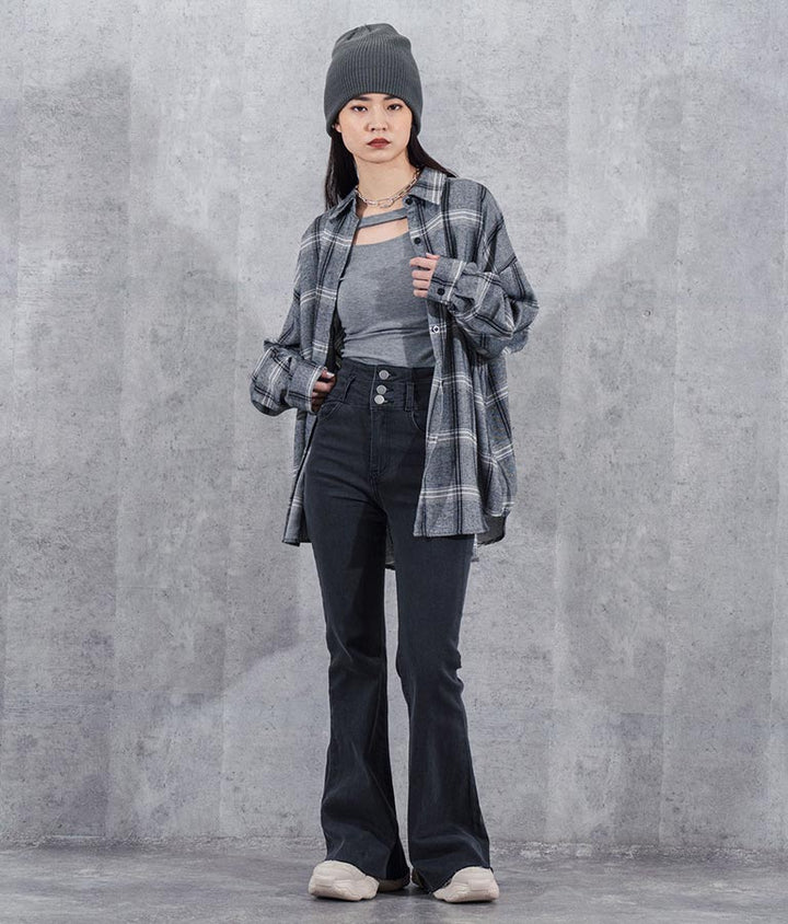 2WAY オフショルダー デザイン カットソー トップス 153-5638