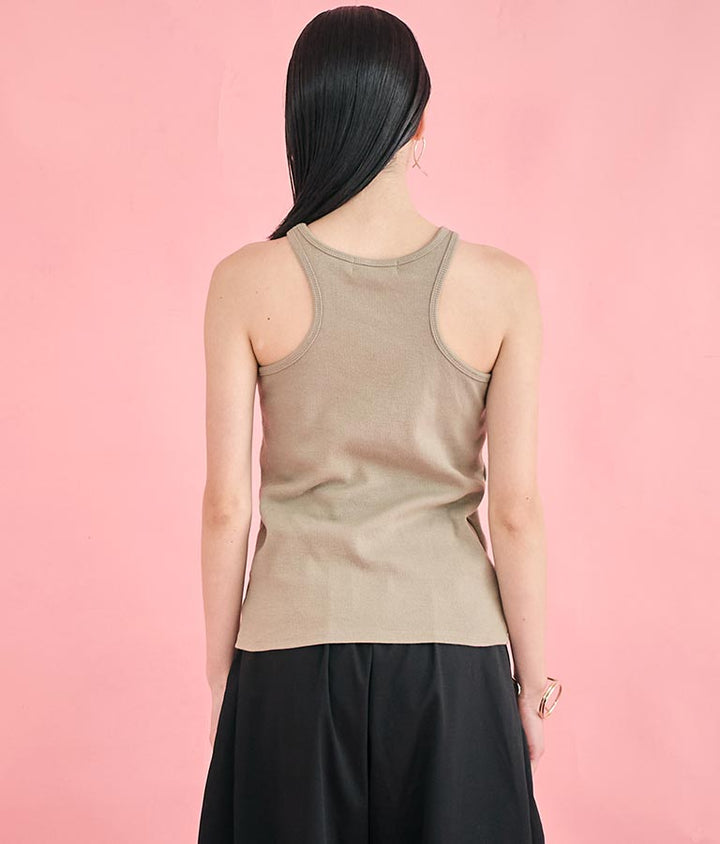 カップ付き エッジカット アメスリ タンクトップ 363-9609