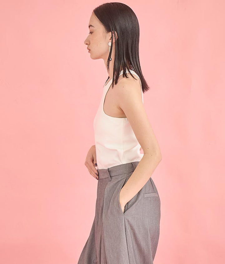 カップ付き エッジカット アメスリ タンクトップ 363-9609