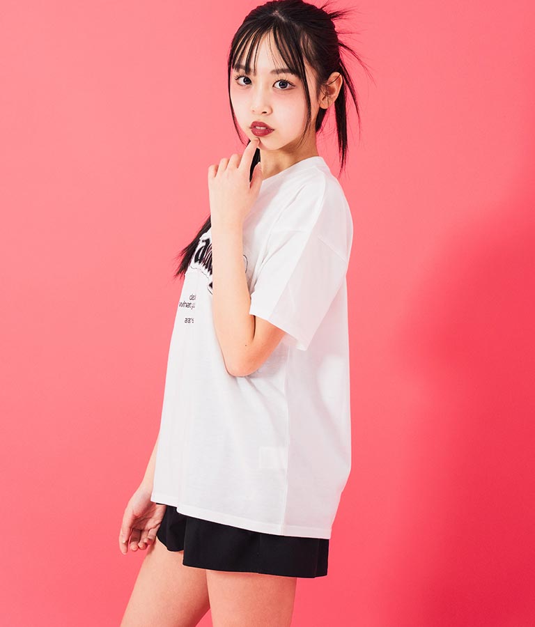 ANAP R+S ダメージ ワッペン ロゴ Tシャツ 【ユニセックス】913-7629