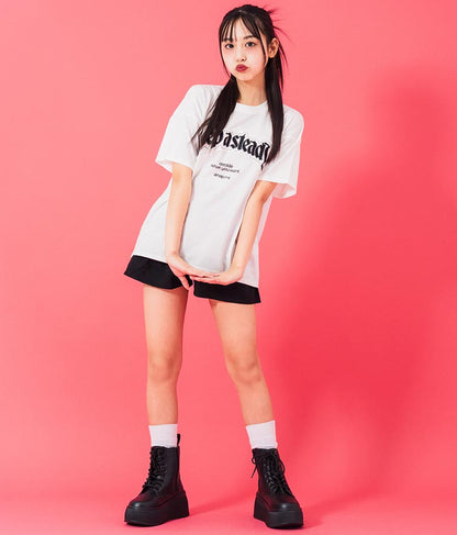 ANAP R+S ダメージ ワッペン ロゴ Tシャツ 【ユニセックス】913-7629
