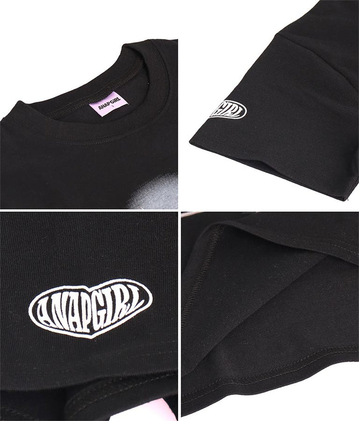 3D ロゴ プリント Tシャツ 913-7628