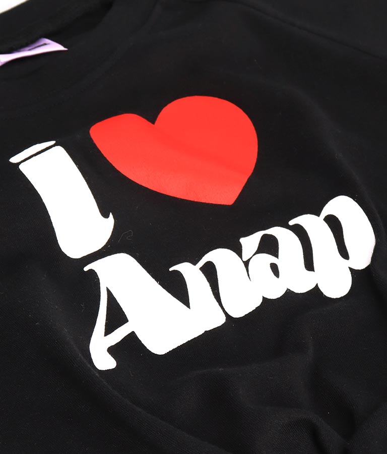 I LOVE ロゴ ウエスト クロス ミニ Tシャツ【キッズお揃い】 913-7642