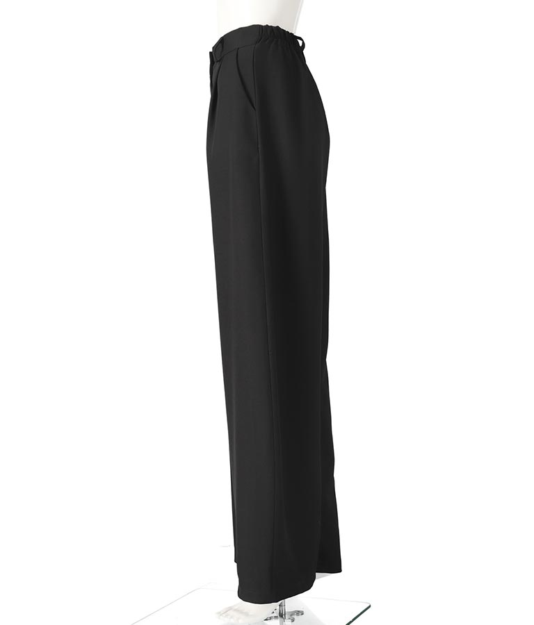 ITALY タック入り ワイド パンツ 392-2935