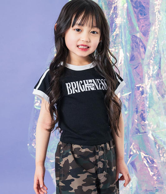 ショルダー ライン リンガー Tシャツ 423-3367